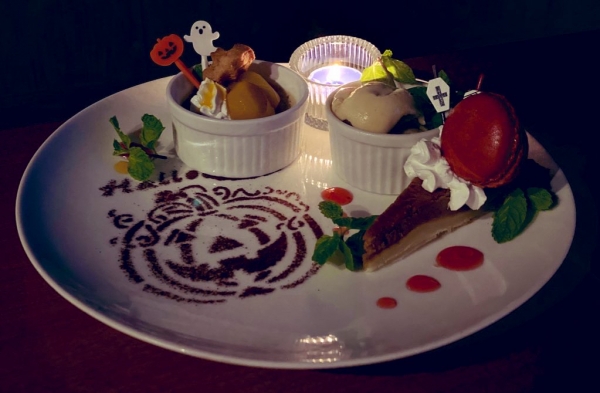 ハロウィンプレート